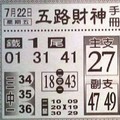 7/22 六合 。【五路財神，大發廣告，阿水伯，錢員外，好運來，天天發，版路】 。。參考。參考。。