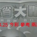8/24.25 今彩【大轟動】 參考 兩期用