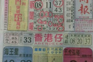 3/23 港六合 【中國新聞報，賀報，北區彩報，神童週刊】目標三星，殺豬頭，參考，參考。