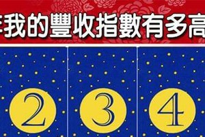 超神準測驗~.【2016年我的豐收指數有多高？】。分享。留言16888一路發