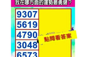 超神準測驗~未來一個月，我哪方面的運勢最勇健？留言一六八，168888.一路發