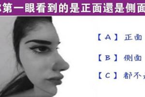 心理測試：你第一眼看到哪一面？測你的個性脾氣！