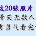 這20張照片，看哭無數人，你有勇氣看完嗎？