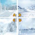 4張雪景圖，你喜歡哪張？測目前是否有人要追求你！