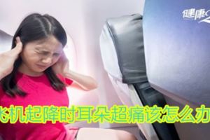 飛機起降時耳朵超痛該怎麼辦？
