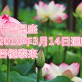 十二星座2018年3月14日運勢：否極泰來