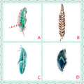 心理測試：四根羽毛哪個最漂亮，測試你為了愛有多痴狂？ 