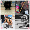 心理測試：四個乞丐，哪個乞丐是假的？測出你的第六感有多准