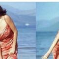 林青霞35年前照片曝光，吊帶紅裙讓男人淪陷，完美身材成了亮點！