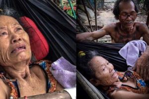 這貧窮老翁「寧願自己挨餓」卻堅持餵飽癱瘓妻子，泰國這老夫妻至死不渝的愛感動所有人！
