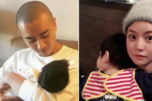 陳妍希為兒子慶生，網友卻被小星星的髮量驚到