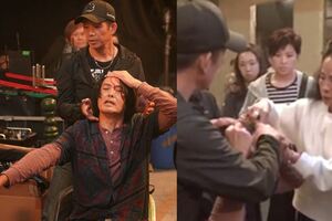 64歲的周潤發片場頭破血流，他的舉動卻令人意外！