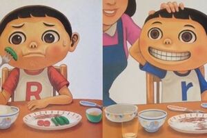 這畫風好像哪裡不對啊？日本的詭異繪畫童書，神秘的故事內容，「讓小朋友看完不再挑食!」