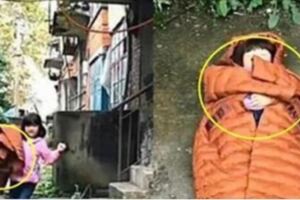 5歲女兒每天拿著媽媽衣服外出，爸爸跟蹤後心酸了