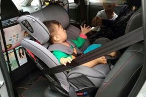 兒童汽車座椅「反著坐」才真正安全　專家：頸部衝擊力減少73%！