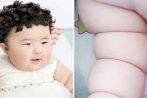 6個月寶寶竟重達12.5公斤　「蓮藕臂」萌翻網路：真正的米其林寶寶啊～