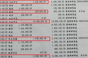 農會戶頭有一千多萬，卻被外人拿【本人的本子印章】做鉅額提匯款，最後只剩下3380元！