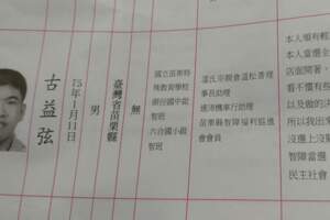 首頁時事熱點政治Line分享articlefont苗栗身障人士參選里長候選人：看不慣有人做的決定「比我智障」