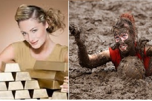 「你覺得是一粒金子好，還是一堆爛泥好呢？」 :當然是金子啊！大師聽到卻笑了......