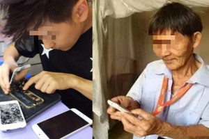 一位老伯來修手機，檢測過後我跟他說手機沒壞啊，他接下來的一句話徹底震撼了我！