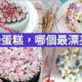 憑直覺！4款「花朵蛋糕」那個最漂亮？　測你2019哪方面好運最強！