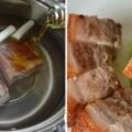 港式脆皮燒肉原來可以很簡單做出來而且吃不胖，沒有烤箱也可以用炒鍋馬上做出來！