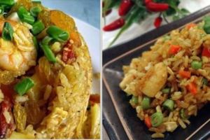 【泰式黃梨炒飯】&【咖哩炒飯】簡單又好吃