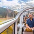 加航與頂奢列車「洛磯山之光」合作開跑　全透明車體承包360度山脈美景