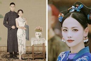 《延禧》最美順嬪喜曬「全家福」，網友看了大讚「全家顏値都好高！」