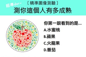 〔精準圖像測驗〕測你這個人有多成熟？