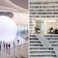 「地表最美圖書館」誕生，站在裡面一抬頭就好像「置身120萬本書雲海」，成為中國最美地標！