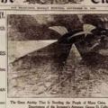 一個男的發現一張100年前的報紙，上面記載的一個神秘事件！
