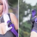 16歲可愛女生Cosplay瑪修基列萊特　身高176cm太犯規「從美國紅到日本去」