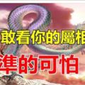 敢不敢看你的屬相天命，準的可怕！