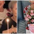 人老心不老！葉蒨文58歲生日「與90歲老母齊露面」團圓就是福　「精心打扮手捧鮮花」活成少女模樣