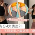 瘦身須知！原來小腹也有分類型？！詳解4種小腹類型+針對性消除肉肚肚方案～