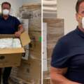 阿諾豪捐100萬美元防疫物資　送給一線醫護5萬口罩