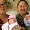 雙胞胎姐妹同時懷孕！　「同天、同醫院、同時產子」只隔2小時
