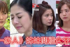 八點檔《一家人》葉家四姊妹終將「為愛鬩牆」，驚傳她們的「男朋友」之間竟然都有「這樣」的關聯！