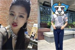 性感嫩模轉行改當警察！當她素顏警裝曝光讓網友全都樂到想被抓...網友：警界的舒淇94ni