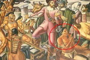 【大發現？】80年歷史壁畫驚現美原住民拿智慧型手機