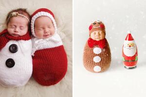 聖誕節看這個超融化～　21張「怎麼拍都很萌」的寶寶寫真照