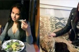 俄羅斯女大生高調炫富卻因一張「摸小獅子」的照片！讓自己的黑暗真相曝光而遭逮捕！