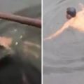 印尼巫師說「我可以施法控制鱷魚」，結果一跳下水信徒就看著他被鱷魚秒拖走…（內有影片）