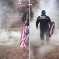 FedEx快遞「搶救遭焚燒國旗」帥到爆紅，網友發起「超爆笑修圖戰爭」向這位愛國英雄致敬！