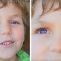 小男孩真的沒戴變色片　他的「紫羅蘭眼」全世界只有600人有