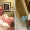 美國年輕媽媽哽咽道別「出生2天的小寶寶」　百萬網友心碎！