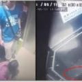女子進電梯後急忙「叫男友關門」，殊不知畫面全被攝影機錄下了！