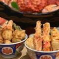 超豪華帝王蟹天丼每日限量30碗。海鮮控注意了！