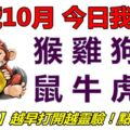 23號01月，今日我最旺！猴雞狗豬鼠牛虎兔！【23188】越早打開越靈驗！點個讚吧！